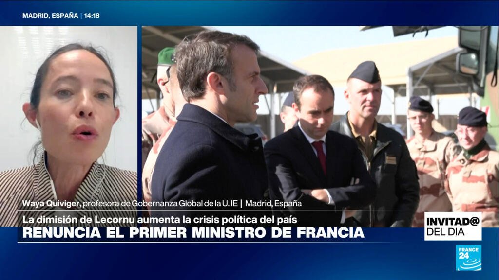 Renuncia el primer ministro Lecornu: ¿qué sigue para el Gobierno francés?