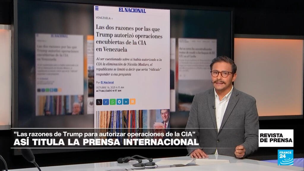 "Las dos razones por las que Trump autorizó operaciones de la CIA en Venezuela": 'El Universal'
