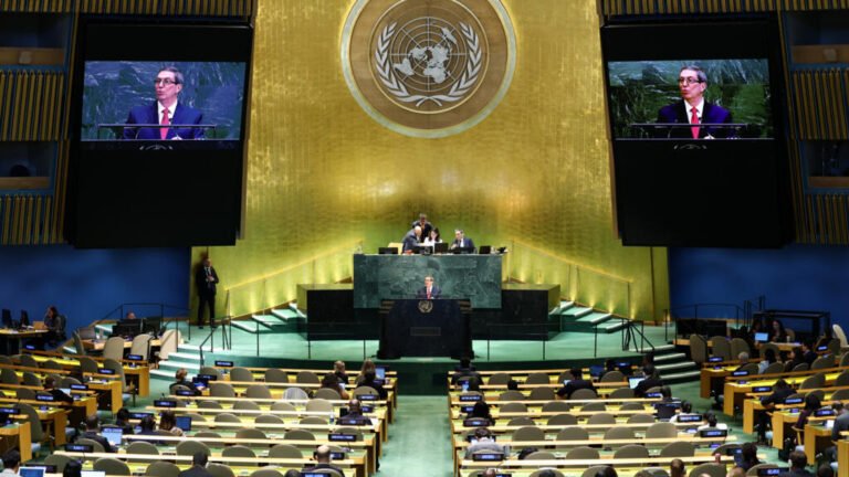 La ONU pide nuevamente el final del embargo de EE. UU. a Cuba, pero con una votación mermada