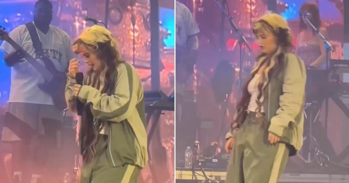 El video del desmayo de Lola Young en pleno show: suspendió toda su gira y no estará en el Lollapalooza Argentina 2026