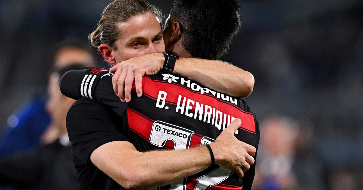 Filipe Luis marcó de manera contundente la diferencia entre Flamengo y Racing