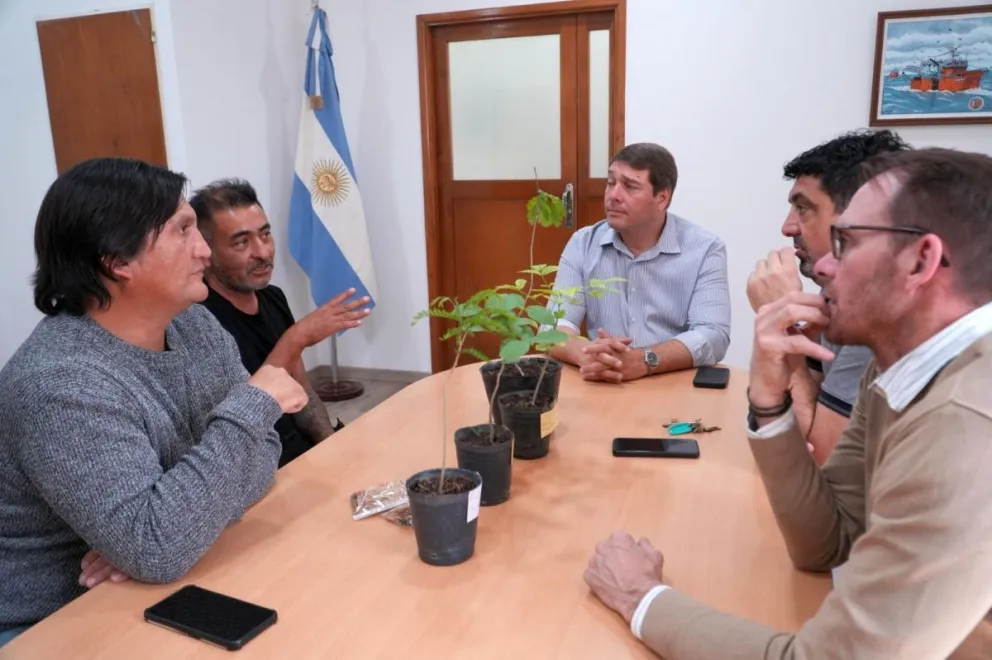 Rawson: agricultores presentaron un proyecto de forestación y capacitación comunitaria