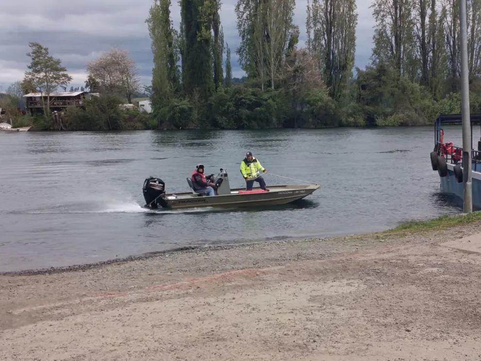 Sigue la búsqueda del joven comodorense desaparecido en un río en Chile
