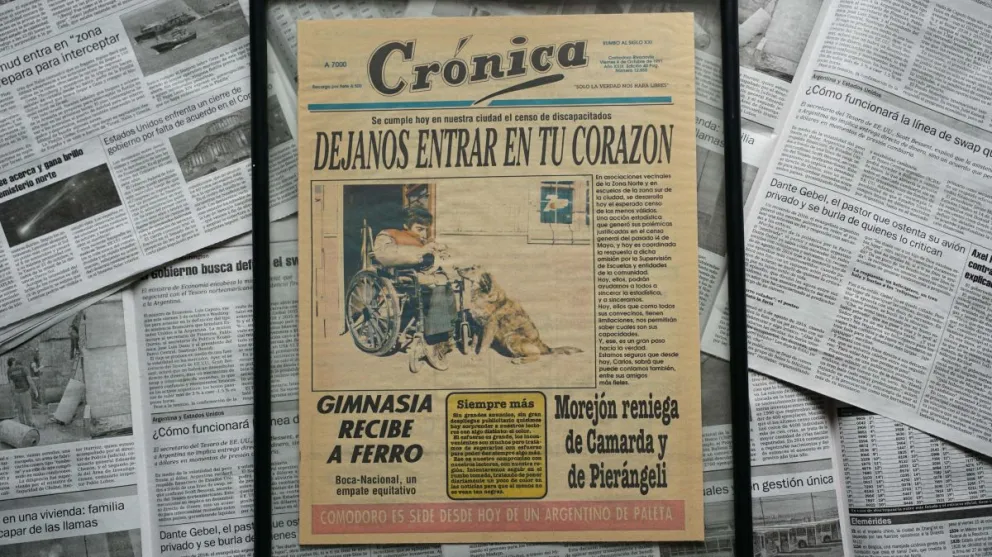 A 34 años de la primera tapa a color de Crónica