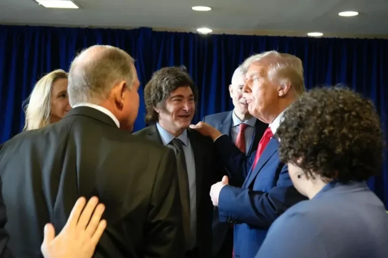 Javier Milei se reúne con Donald Trump en la Casa Blanca