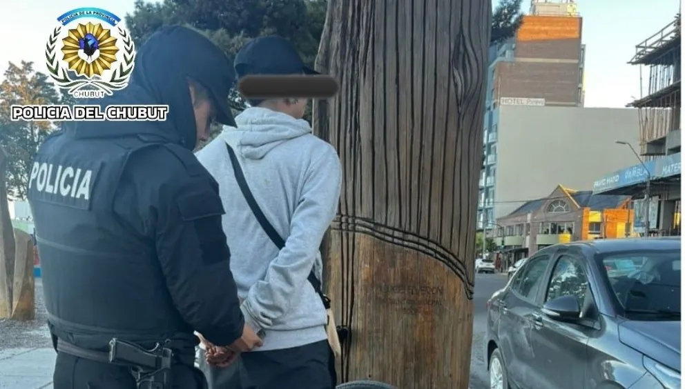 Detienen en Madryn a un joven con pedido de captura vigente