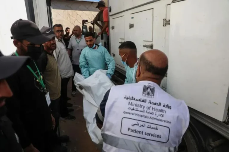 Gaza recibió los cuerpos de 15 palestinos desde Israel tras el alto el fuego