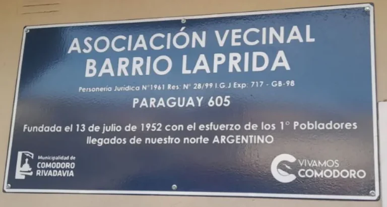 El barrio Laprida tendrá elecciones y el lunes comienza el empadronamiento