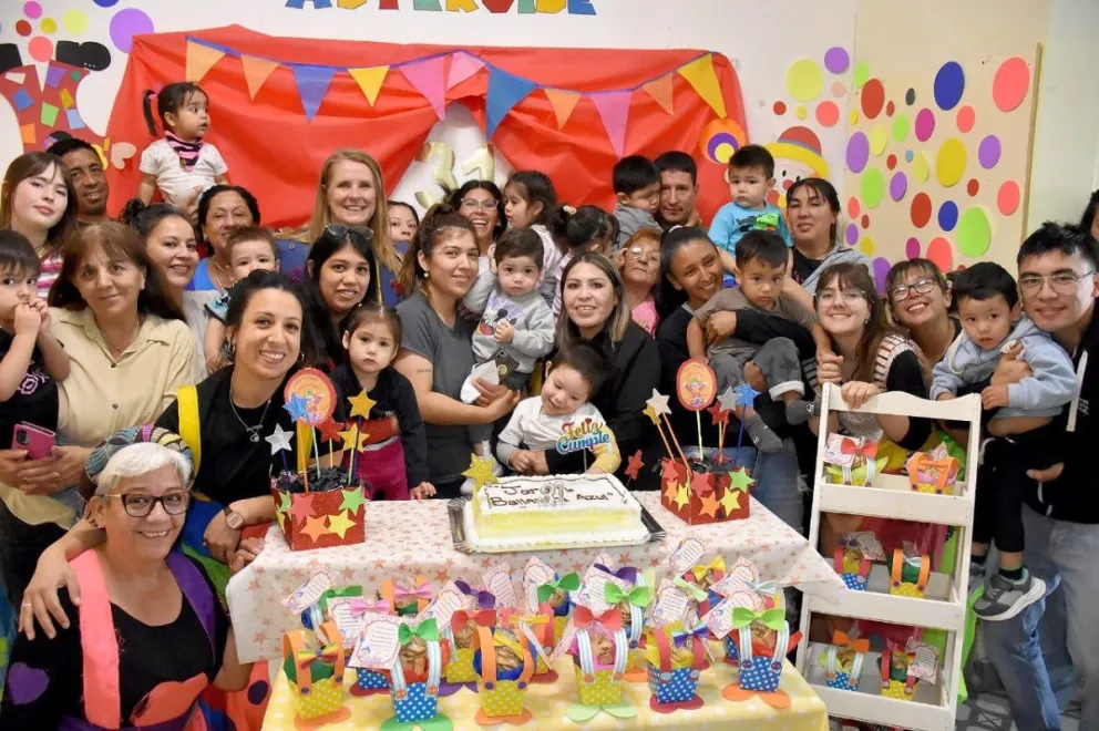 Trelew: El jardín Ballenita Azul celebró 31 años educando y acompañando a la primera infancia