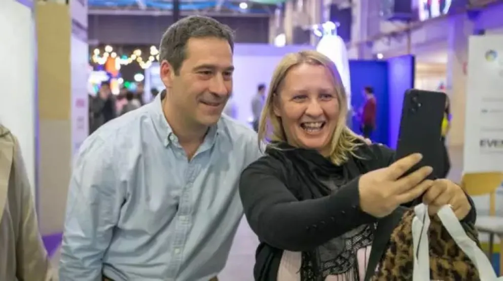 Juan Pablo Luque en la Expo Industria: “Nada para celebrar y mucho para gestionar: Se perdieron 5.000 empleos en la cuenca”