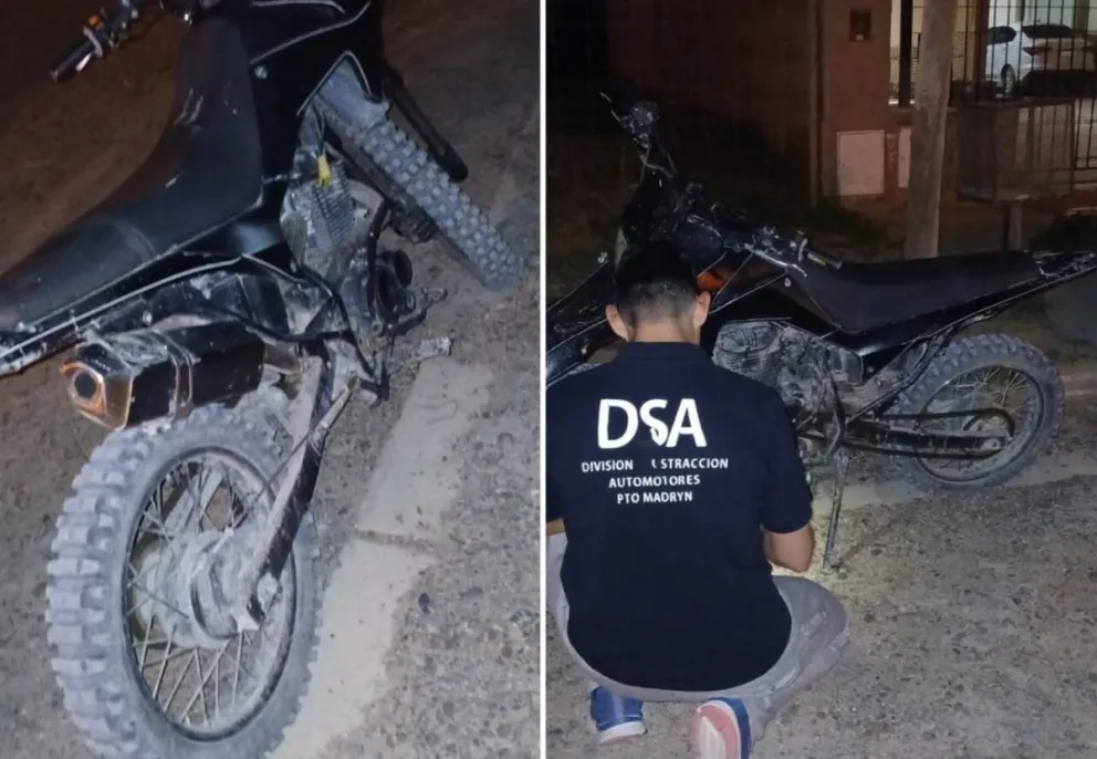 Secuestran una moto con motor adulterado durante un control