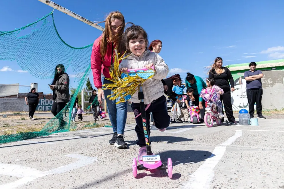 Juegos y unión familiar en el festejo del CPB Don Bosco