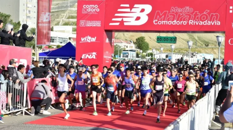 Más de 1000 atletas se preparan para la 3° Medio Maratón New Balance en Comodoro