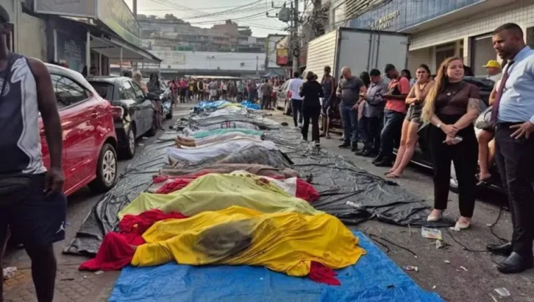 Asciende a más de 120 la cifra de muertos por el megaoperativo policial en Río de Janeiro