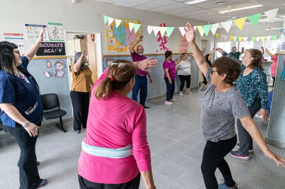 Actividad física y salud integral en el CAPS Stella Maris  
