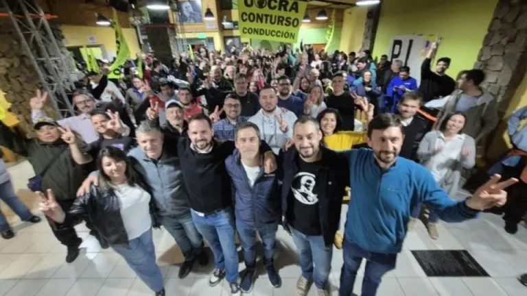 Luque encabezó un acto en Esquel