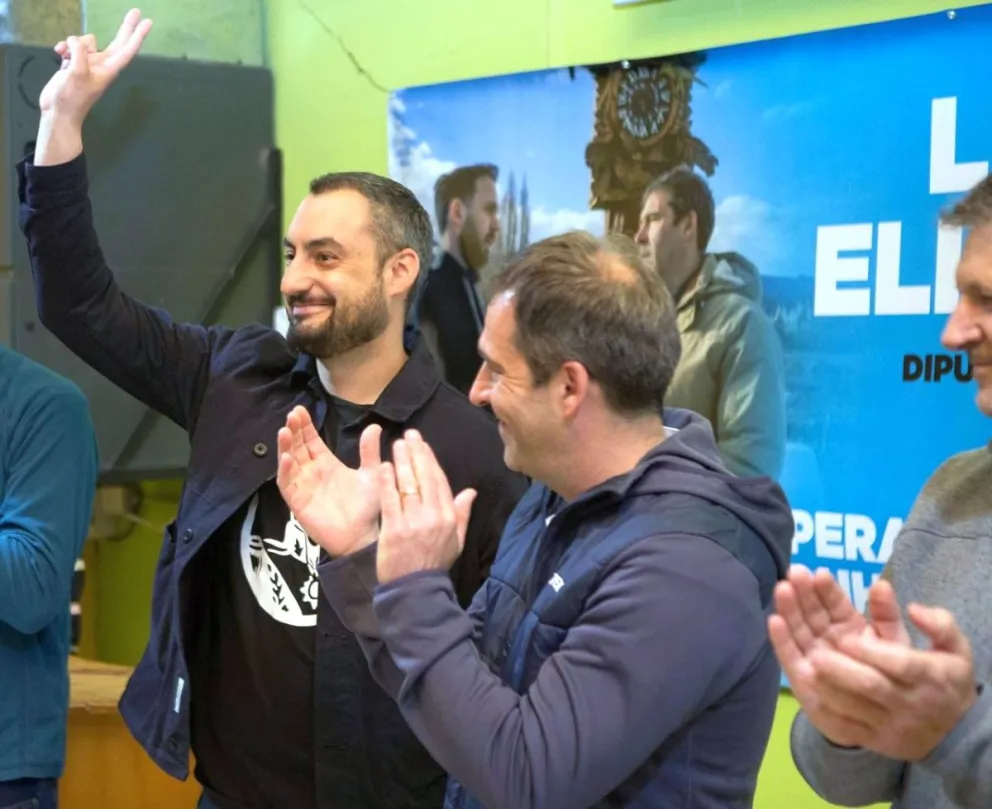 Luque felicitó a Ezio Tracanna, quien integrará el Consejo de la Magistratura de Esquel