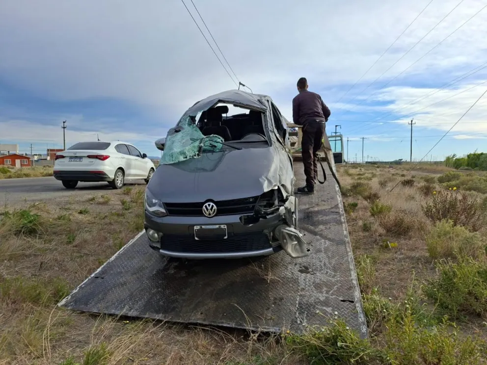 Fatal accidente en Comodoro: una mujer murió en un vuelco en kilómetro 8