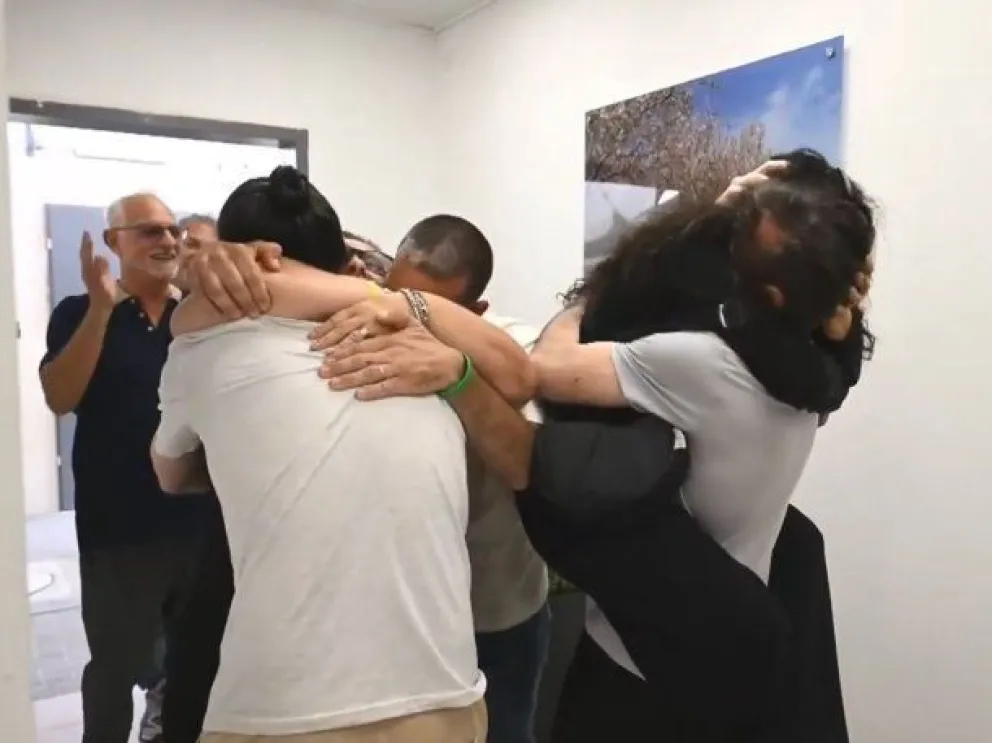 Así fue el reencuentro de los hermanos argentinos con su familia tras Hamas
