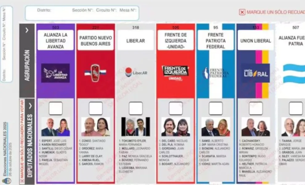 Multas de hasta $180 mil por no presentarse como autoridad de mesa en Chubut