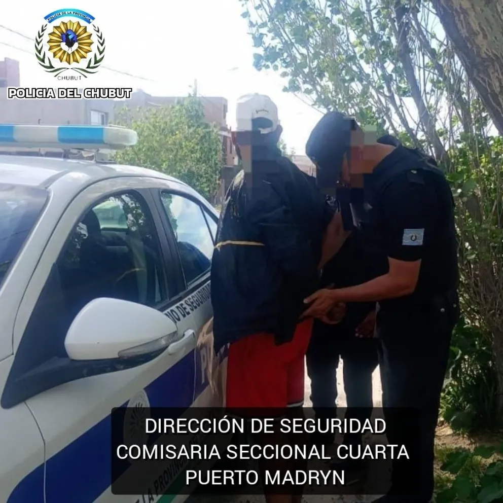 Detuvieron en Puerto Madryn a un joven con pedido de captura vigente