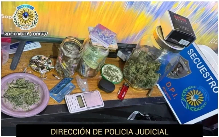 Secuestraron motos robadas, cannabis y más de $360 mil en efectivo