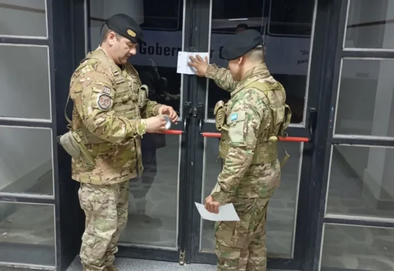 El Ejército tomó posesión de los lugares de votación para las elecciones