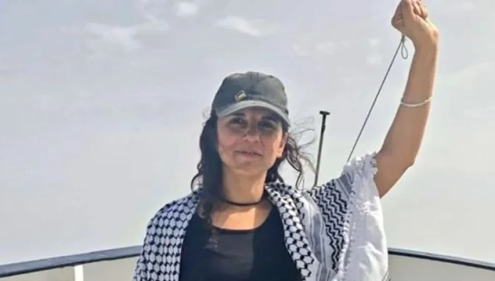 Liberaron a la legisladora Celeste Fierro tras el secuestro de la flotilla humanitaria en Israel