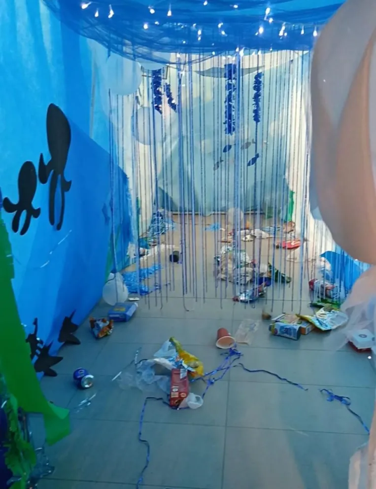 En el Día de la Patagonia los niños enseñan a reciclar para dejar de contaminar el mar