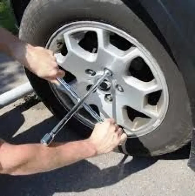 Saltaron paredón de dos metros para robar una rueda y una llave cruz y a los pocos minutos cayeron presos