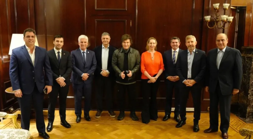 Los gobernadores ya están con Milei para abordar Presupuesto 2026 y reforma laboral