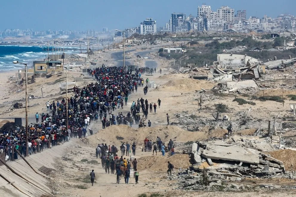 Cese del fuego en Gaza: Israel se retira y miles de palestinos vuelven al norte de la Franja