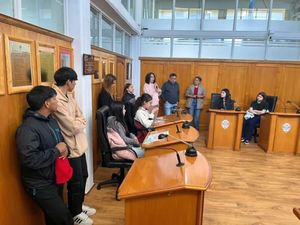 Alumnos de la Escuela N° 751 visitaron el Concejo Deliberante