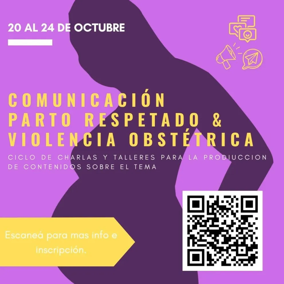Realizarán un ciclo de charlas para promoción del Parto Humanizado y la Prevención de la Violencia Obstétrica