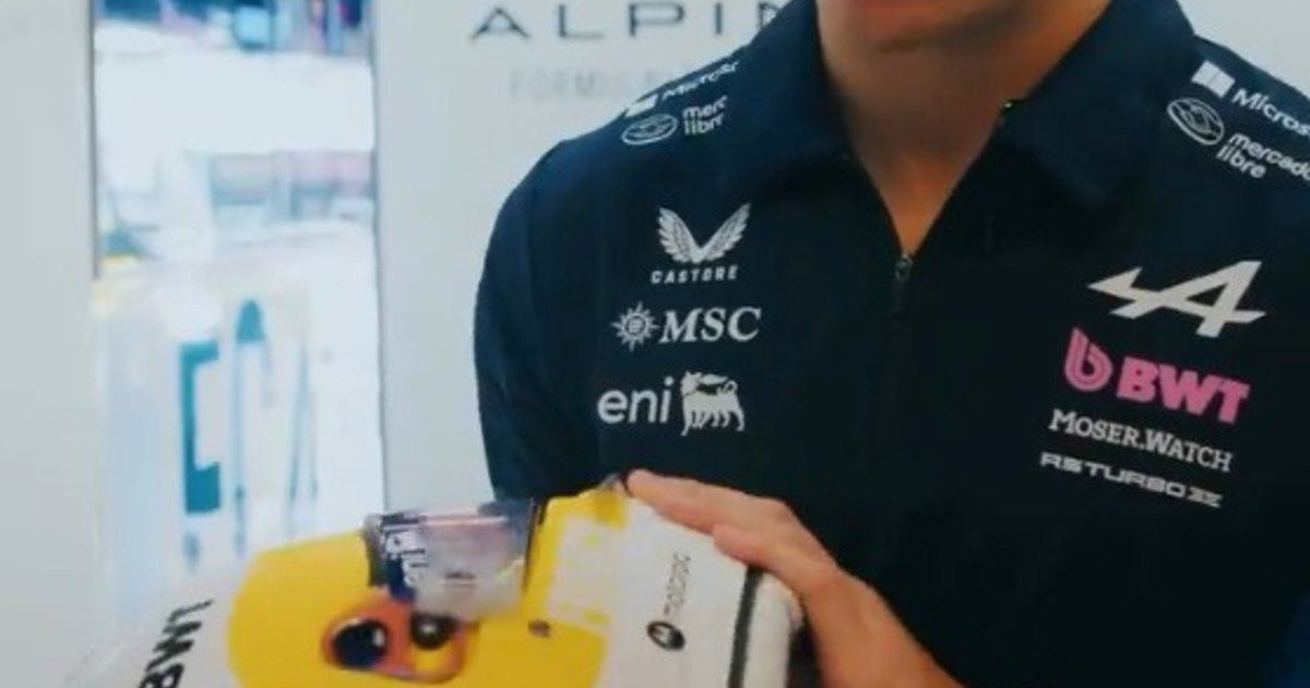 La historia oculta del llamativo diseño que tiene el casco de Colapinto en el GP de Austin