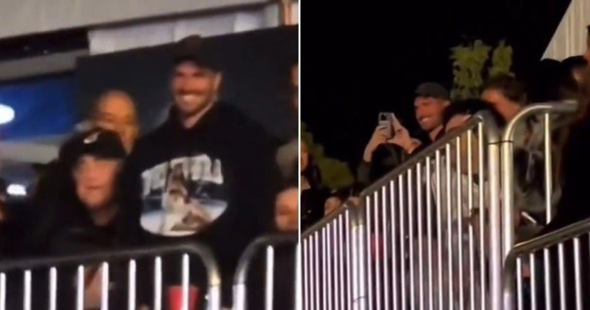 Rodrigo De Paul, presente en el recital de Tini Stoessel: sonrisas, ovación y un particular look