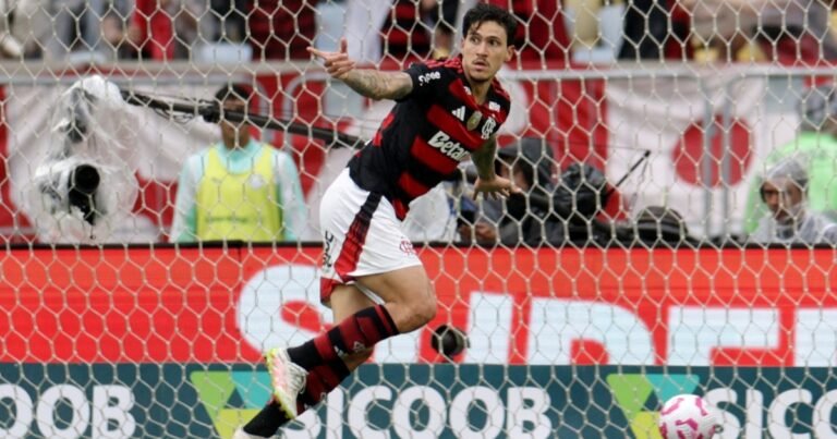 Flamengo mete miedo en la previa de las semis con Racing: bajó a Botafogo y a Palmeiras y alcanzó la cima del Brasileirao