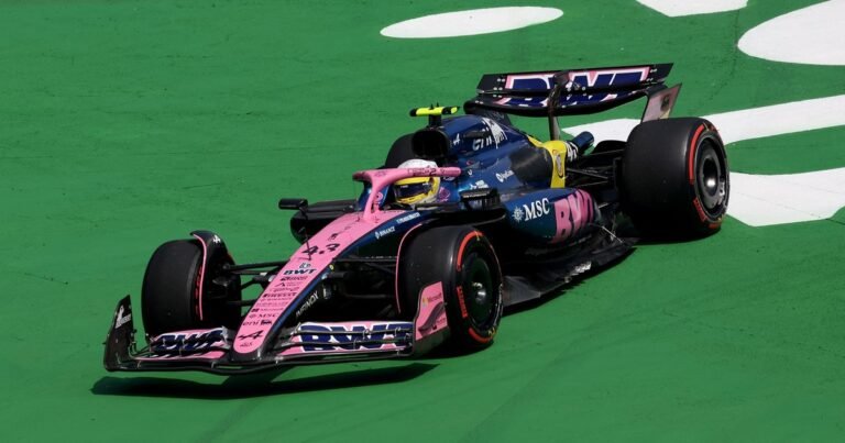 F1 GP de México: Franco Colapinto les ganó a Aron y Gasly, sus dos principales competidores en Alpine y terminó el viernes "muy contento"