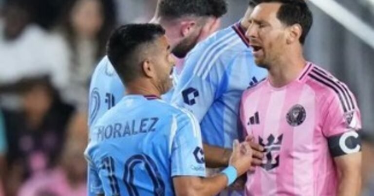 La acalorada e impensada pelea entre Messi y Maxi Moralez en pleno final del Este de la MLS entre Inter Miami y New York City FC