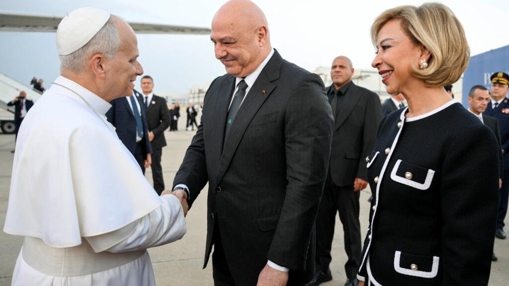 En Líbano, el papa León XIV habla de paz en medio de crisis y tensiones