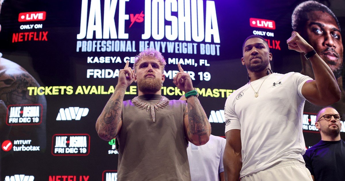 Jake Paul vs. Anthony Joshua: cuándo y a qué hora es la pelea que transmite Netflix en vivo