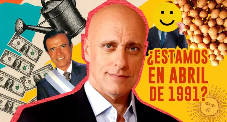 Como en abril de 1991, el mercado argentino siente que vuelve a tocar el cielo con las manos