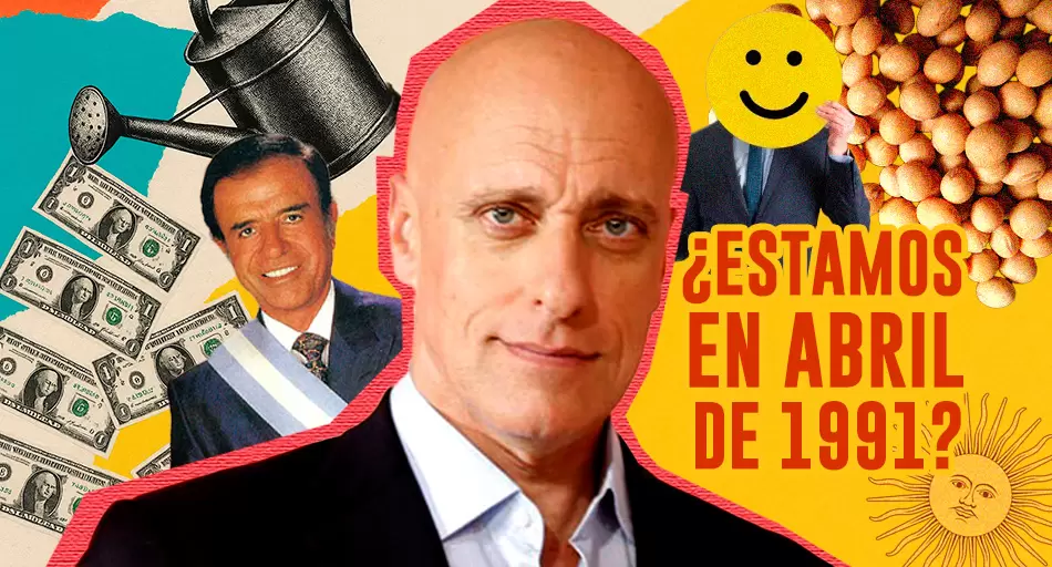 Como en abril de 1991, el mercado argentino siente que vuelve a tocar el cielo con las manos