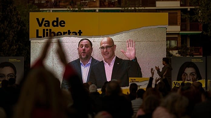 'Procés': Estrasburgo rechaza que se violaran los derechos políticos de Junqueras, Turull y Sánchez