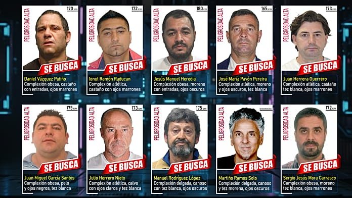 Los 10 fugitivos más buscados en España: ¿Quiénes son y por qué los persigue la Policía Nacional?
