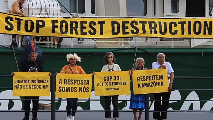 COP30: Los activistas del clima ya se manifiestan en Brasil