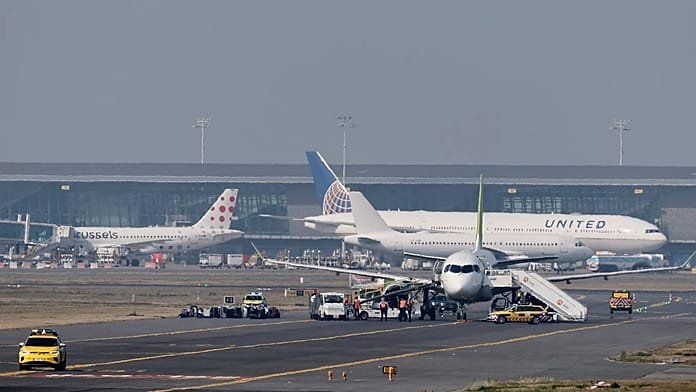 Se suspende temporalmente el tráfico en el aeropuerto de Bruselas por el avistamiento de un dron