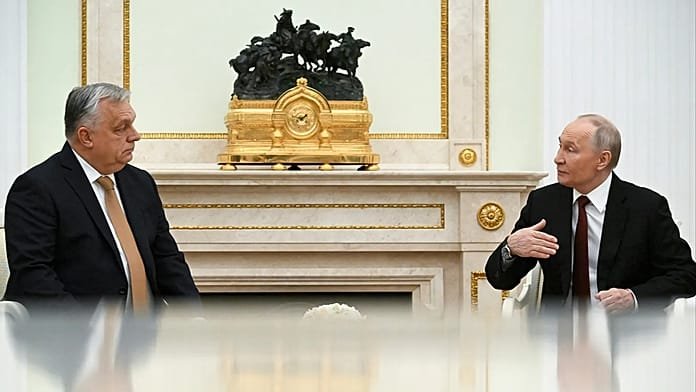 Orbán negocia con Putin la compra de más petróleo y gas, con el beneplácito de Trump