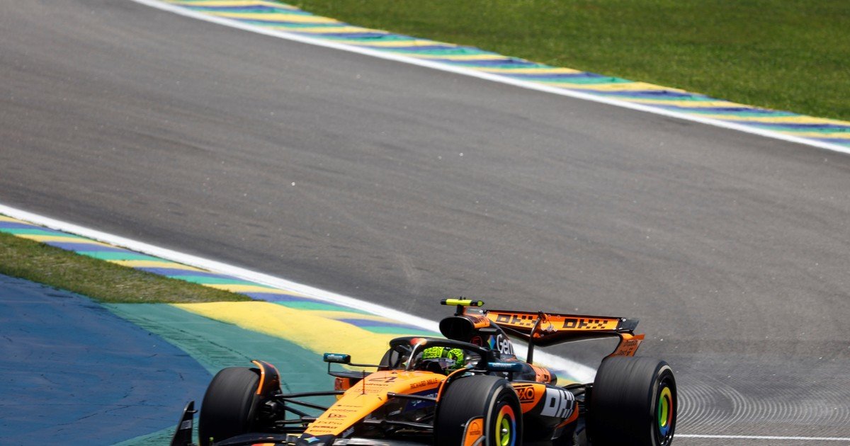GP de Brasil: Lando Norris se quedó con la pole para la Sprint y sacó una luz de ventaja en la lucha por el campeonato