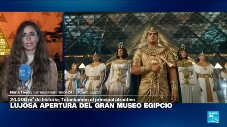 Egipto inaugura el Gran Museo Egipcio con una noche de cultura y orgullo nacional
